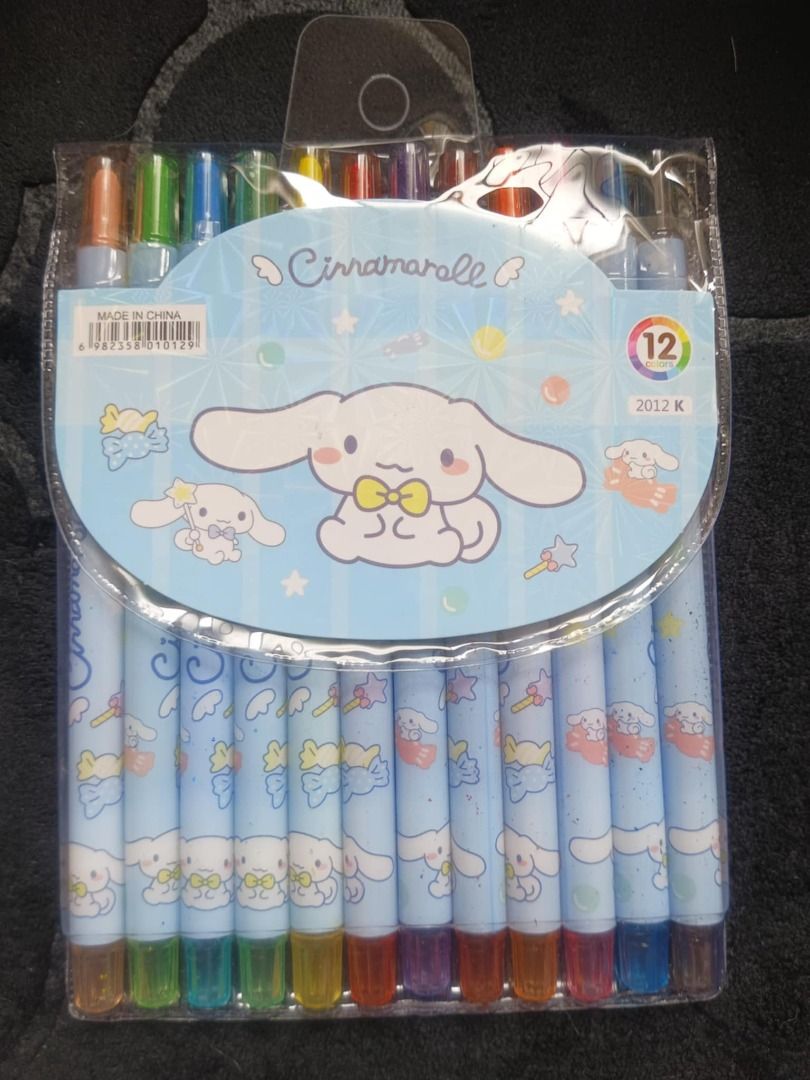 Cinna Twistable Crayon 12pcs/set (Category: Everything Else Others) located in Quezon City. Submitted by abc2_online_shop (Listing ID 1372240196, Image 2). Description: Cinna Twistable Crayon 12pcs/set Location: Fairview, QC MOP: GCash, Paymaya, Bank Transfer.