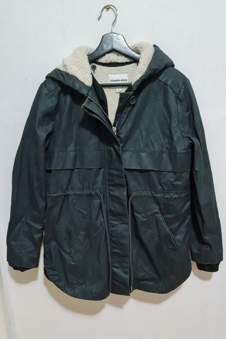 Country Road Parka Jacket with Removable Sherpa Lining (Category: Women's Clothes) located in Sydney. Submitted by desirably (Listing ID 1372259140, Image 2). Description: Country Road parka jacket with hood and removable sherpa lining(Size XXS) for $70. Worn lightly&in excellent condition. Warm and thick jacket. The sherpa lining can be removed to wear the coat on its own(refer to last 3 pics). Pick up from Marrickville. Pls feel free to check o