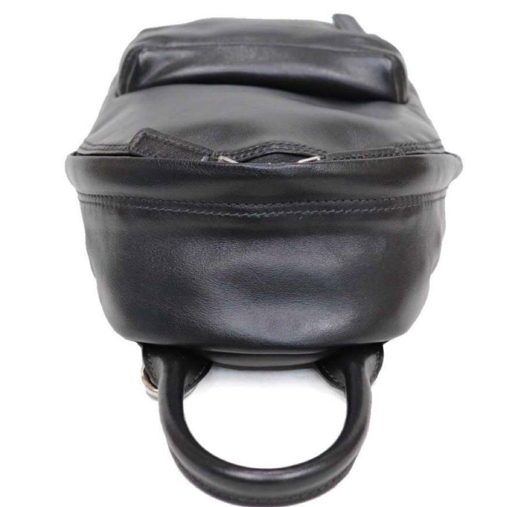 Givenchy Mini Backpack Leather SHW (Category: Luxury Bags & Wallets) located in Las Pinas. Submitted by daisuki_japan_luxury_by_reiko (Listing ID 1372145601, Image 3). Description: Color: Black Pattern/Design: Print (logo, etc.) Material: Genuine leather Size: Approx. W18cm x H25cm x D8cm Double zipper closure Exterior: 1 zipper pocket Interior: 1 open pocket.