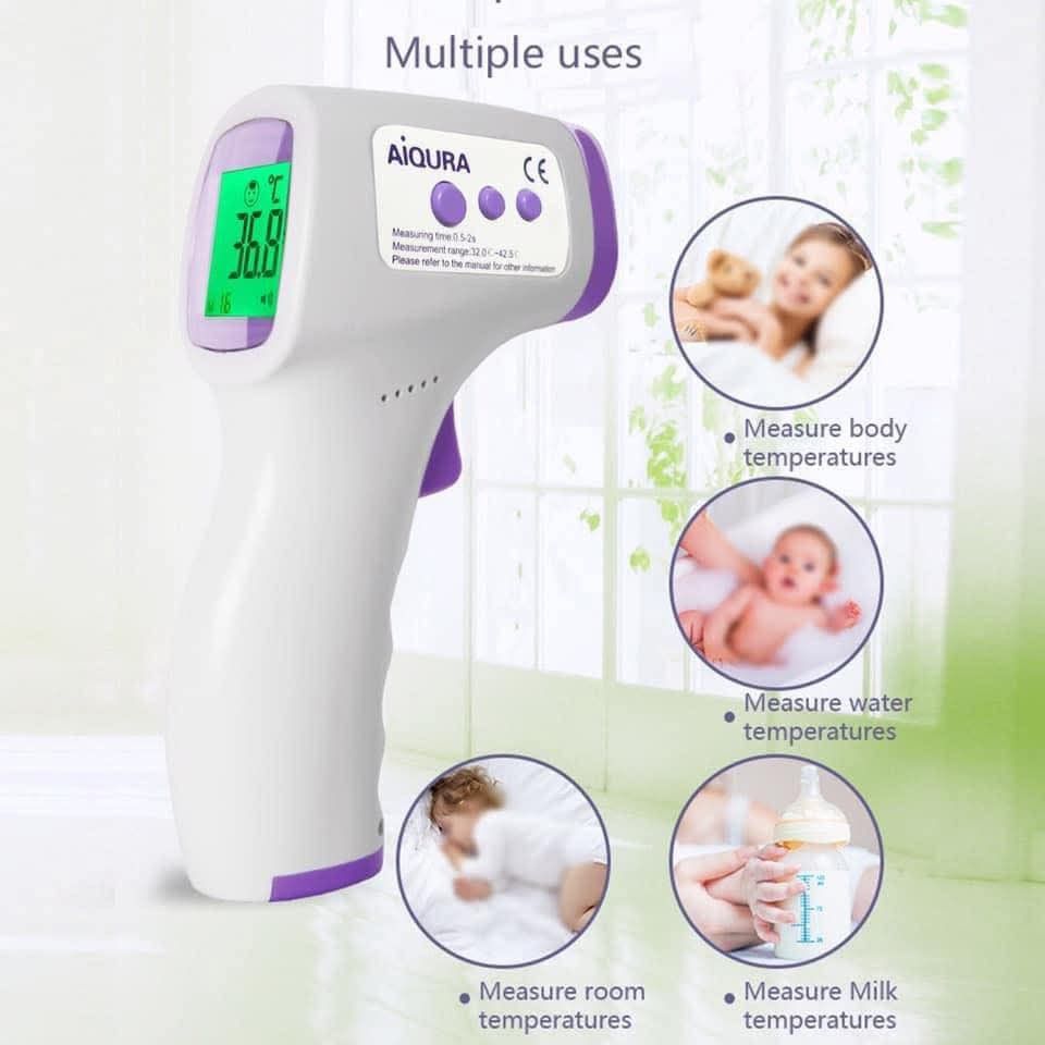 Infrared Digital Thermometer NO CONTACT IR Thermometer (Category: Health Monitors & Weighing Scales) located in Manila. Submitted by onlineshoppersph (Listing ID 1372212774, Image 2). Description: DISCOUNT FOR BULK/WHOLESALE ORDERS‼️ ✅100% Brand New ✅Good Quality Cash On Deliver - Metro Manila - Delivery Fee/Handling Fee shouldered by BUYERS - DF/HF depends on BUYERS Location Thank You.