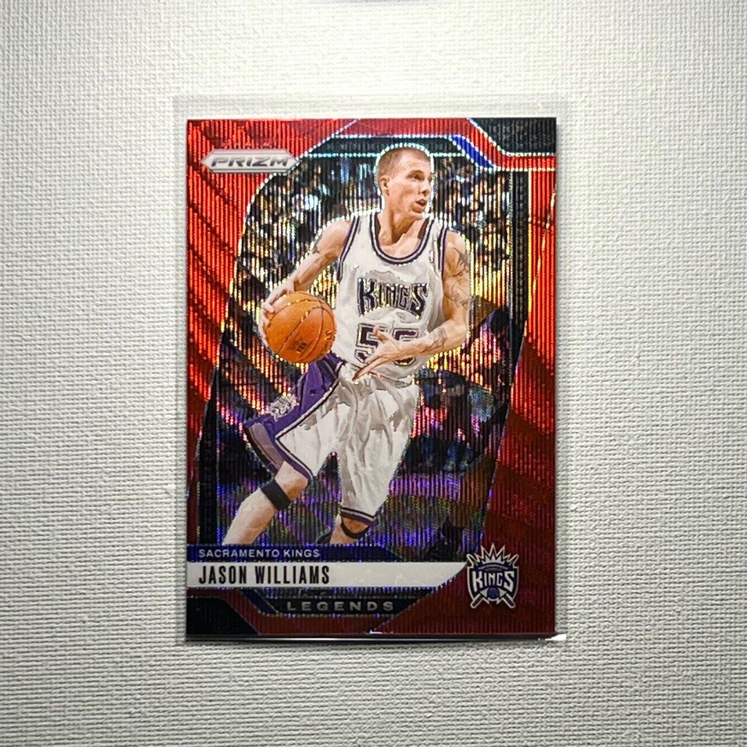 Jason Williams 2024-25 Prizm Red Wave (Category: Raw Singles) located in Marikina City. Submitted by rvp___ (Listing ID 1372231408, Image 1). Description: All raw cards are considered near mint to mint Toploader included Payment via gcash SF care of buyer.