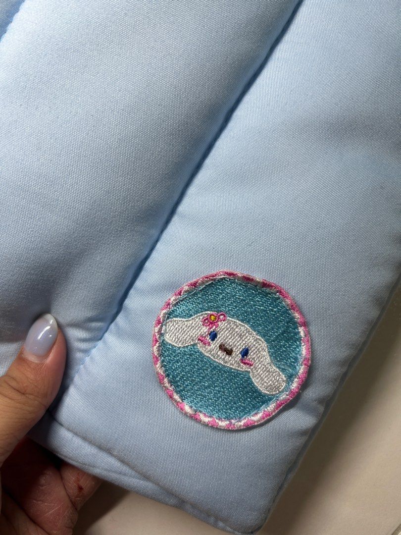 Laptop Sleeve 12” Cinnamoroll Puffy (Category: Laptop Bags & Sleeves) located in Singapore. Submitted by whenoceansrise (Listing ID 1372233854, Image 2). Description: 31cm x 24cm handmade from indonesia used a few times, no noticeable flaws bought for $17.