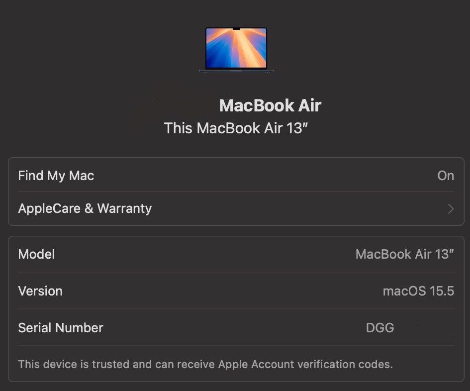 MacBook Air M3 (Category: Laptops & Notebooks) located in Singapore. Submitted by chiabangz (Listing ID 1372191616, Image 2). Description: Used for overseas trip. Selling as not used to MacBook Case, keyboard protector and screen protector pasted. .