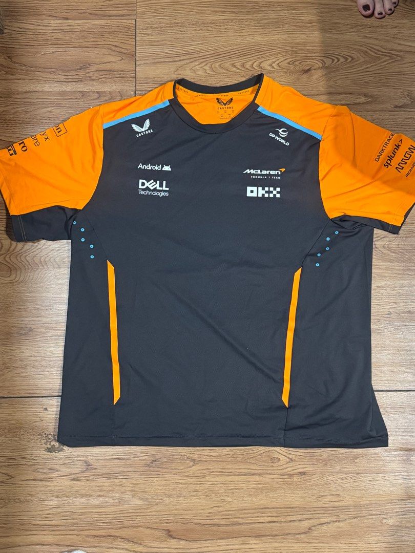 Mclaren 2024 Team Shirt (Category: Tshirts & Polo Shirts ) located in Marilao. Submitted by pendabear (Listing ID 1372240601, Image 1). Description: Mclaren 2024 team shirt, size 3xl. Never been used. RFS: not my fit. Negotiable. .