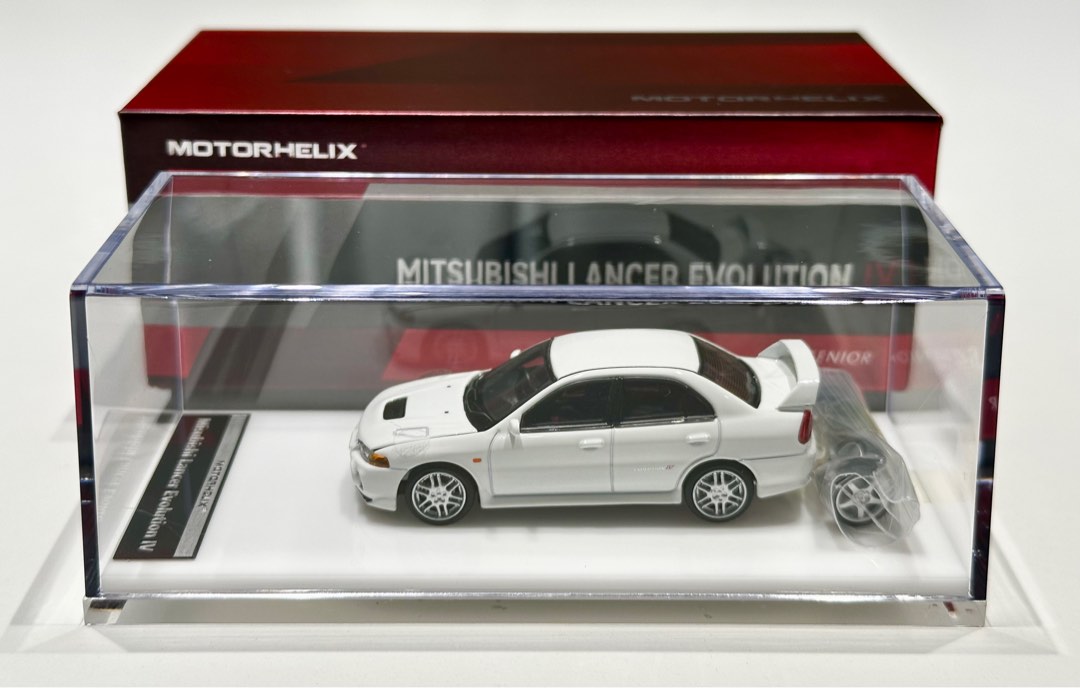 Motorhelix Mitsubishi Lancer Evo Iv S Motorom A Príslušenstvom 1999 1 18 Scotia White 4