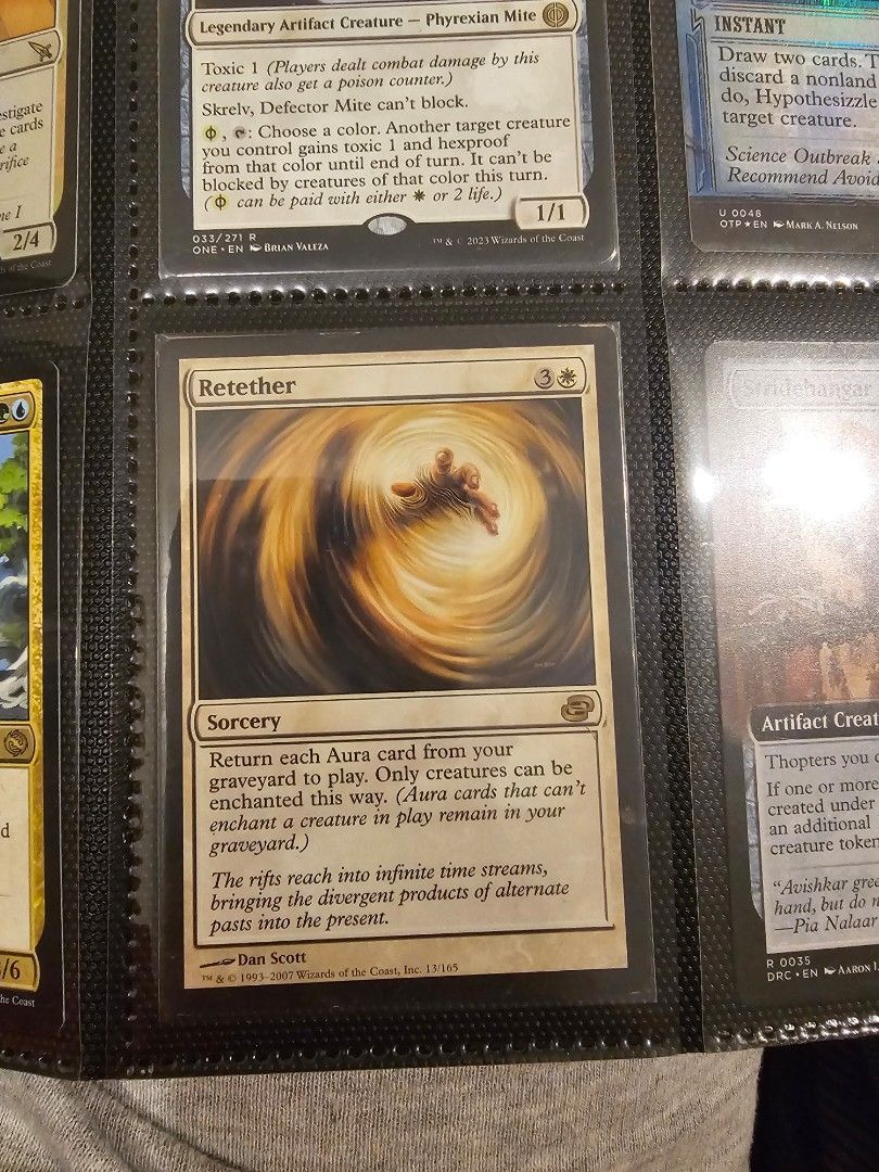 MTG PLC Retether (Category: Raw Singles) located in Pasig City. Submitted by roiswar (Listing ID 1372191134, Image 1). Description: Price subject to change Buyer shoulders SF.