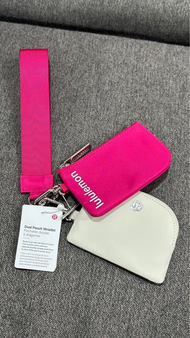 NEW Lululemon Dual Pouch Wristlet Passionate/Bone (Category: Purses & Pouches) located in San Juan City. Submitted by quickdolphin.0fab36 (Listing ID 1372121442, Image 1). Description: .