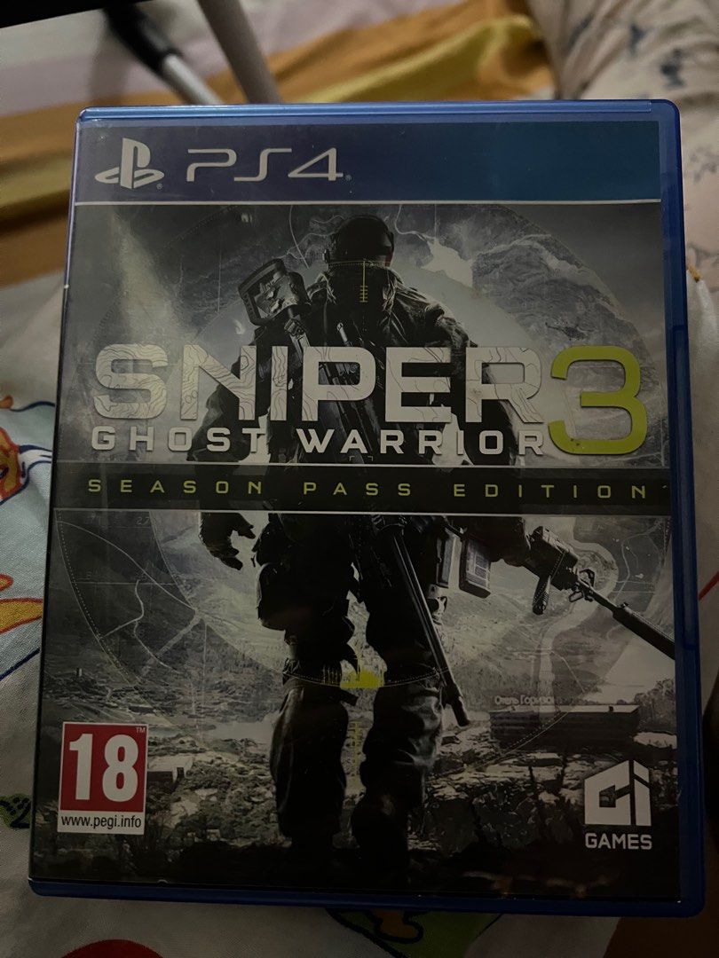 PS4 - Sniper Ghost Warrior 3 [Season Pass Edition] (Category: PlayStation) located in Rizal. Submitted by yurisellsph (Listing ID 1372169719, Image 1). Description: - used na po pero good as new po cd. - Only played it once, used na din yung code na included sa cd. - can only do meet-ups around marikina heights. - mode of payment: cash/gcash - shipping fee will be shouldered by the buyer..