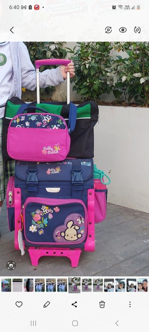 Robby Rabbit Bag (Category: Babies & Kids Fashion) located in Taguig. Submitted by myavishafrancheska2017 (Listing ID 1372271041, Image 1). Description: preloved but well used for 1 year..