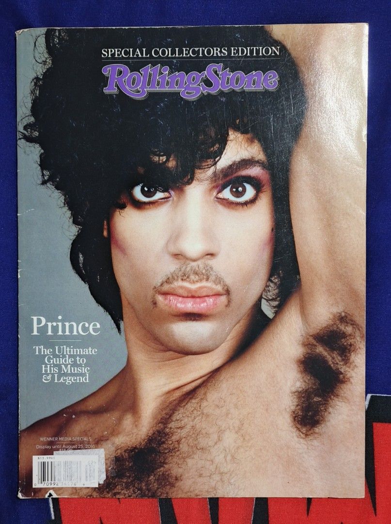 Rolling Stone Prince Special Collectors Edition (Category: Magazines) located in Santa Barbara. Submitted by pickersdelight (Listing ID 1372252730, Image 1). Description: Rolling Stone presents Prince Special Collectors Edition August 2016 US pressed 98 pages Condition: Like New, with small tear at the page below near the spine.