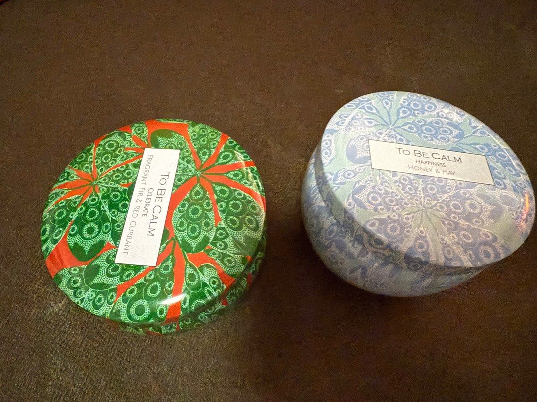 Scented candle To be calm
