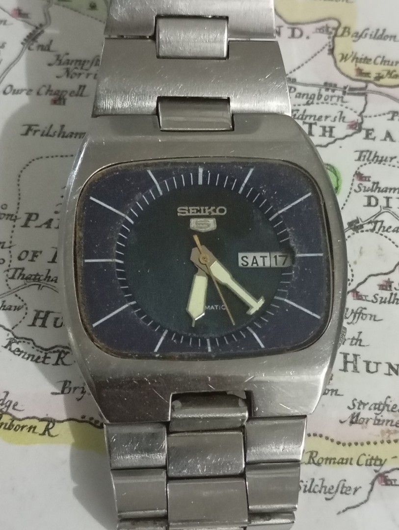 Seiko automatic 6309 (Category: Men's Watches) located in Las Pinas. Submitted by quick_deals_great_finds2 (Listing ID 1372229723, Image 2). Description: Original vintage automatic good working condition keeps time Fits wrist size 6.8 inches.