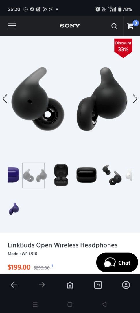 SONY LINKBUDS OPEN (Category: Earphones) located in Singapore. Submitted by 31stream (Listing ID 1368649373, Image 1). Description: The bottom line The Sony LinkBuds Open are a credible update to their predecessor, the Sony LinkBuds. However, the open design isn’t for everyone, and you need to be sure that you want open earbuds before choosing these. If that sounds like you, then you should definitely give these a chance. What we like Stabilizer 