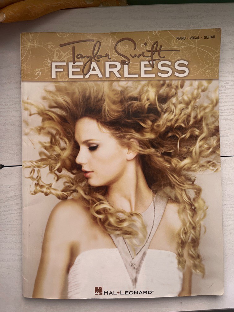 Taylor Swift Fearless Album Music Sheet Piano Guitar Hobbies Toys