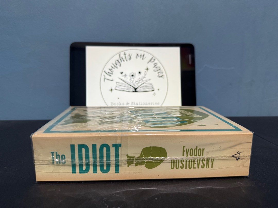 The Idiot by Fyodor Dostoevsky (Paperback) (Category: Storybooks) located in San Juan City. Submitted by thoughtsonpages (Listing ID 1372204668, Image 2). Description: Preloved, with slight foxing 📌 Guidelines 📌 + Send the order form via message once the order has been confirmed. ORDER FORM Name: Contact number: Complete address: Mode of Payment: (Gcash/BDO/BPI) Mode of Delivery: (J&T Express/LBC/Flash Express/Lalamove) + Settle the payment of 