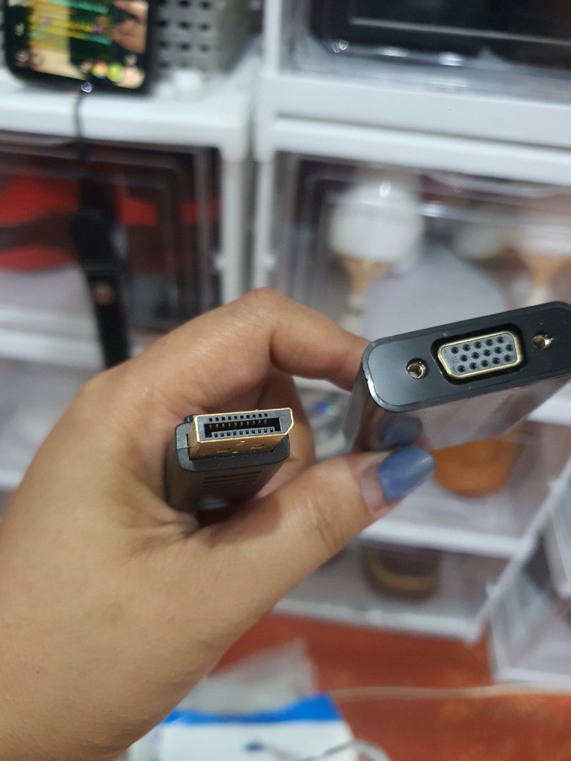 UGreen displayport to VGA converter (Category: Cables & Adaptors) located in Manila. Submitted by dfbcomsumer (Listing ID 1372189177, Image 3). Description: .