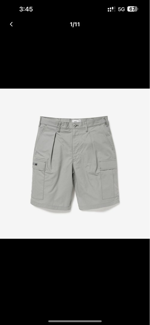wtaps 25SS MILS9601 SHORTS COTTON 02 【公式通販】