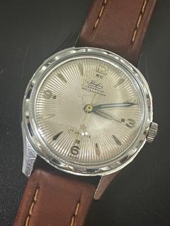 1950s 32mm Vintage Hafis Jarproof 狗牙圈 上鏈 Swiss Watch64238418494594110