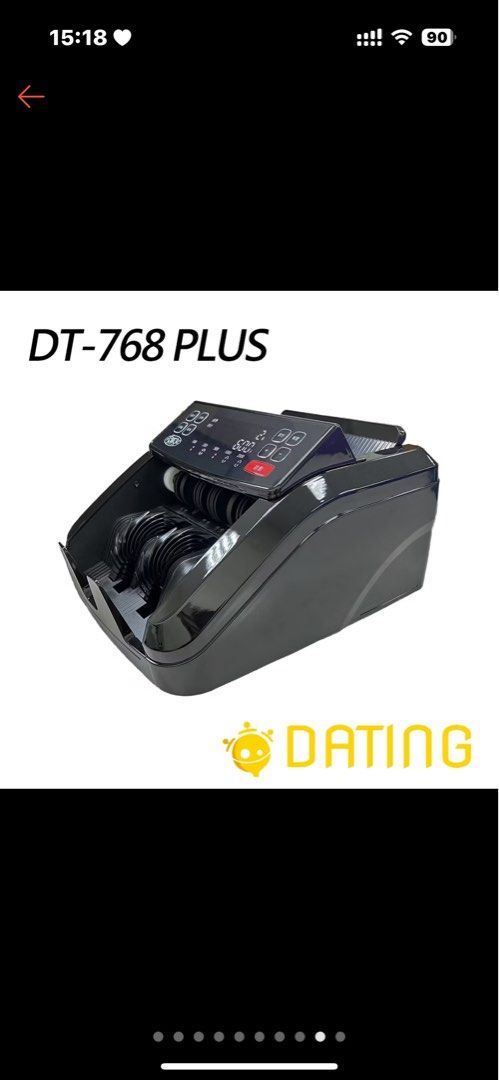 由 eee11 (刊登 ID 1367167941，圖片 1) 提交，位於 屏東縣 (Pingtung) 的 驗鈔機｜點鈔機｜點驗鈔機 (類別：商務用科技產品)，說明：只使用過一次 完全全新 喜歡可以下單快速出貨 原價1900。