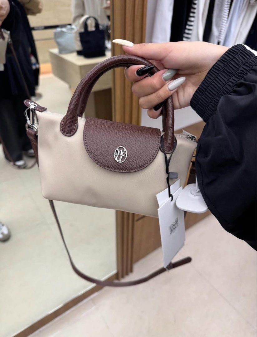 Marithe☆25SS CIRCLE LOGO MINI TOTE BAG (3color) ⋆ Marithé｜CIRCLE LOGO MINI TOTE BAG Marithé這個小包整個