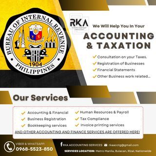 Accounting, Tax, Finance, Legal, Business Registration