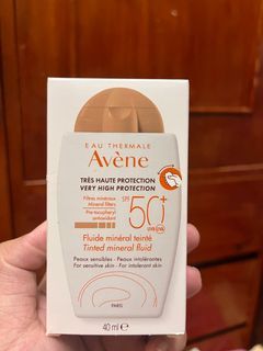 Avene Tinted Mineral Fluid SPF 50+ Sunscreen 50ml