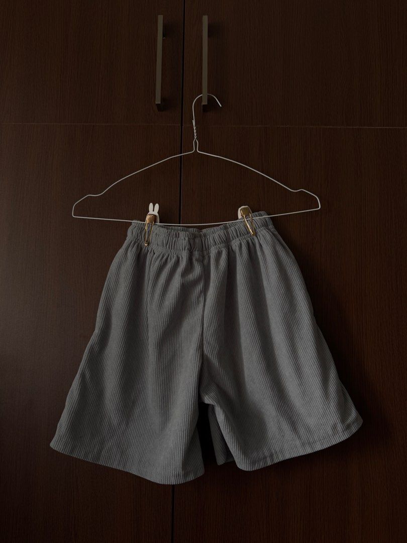 Blue Corduroy Shorts (Category: Shorts) located in Manila. Submitted by levartech (Listing ID 1367142424, Image 2). Description: - read “ABOUT” - all pictures are uploaded - can ship, customer must handle sf - meet ups around dlsu only with handling fee of 70 pesos.