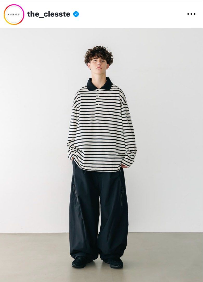 CLESSTE x +Phenix) SEHE MASSIVE TWISTED PANTS, 他的時尚