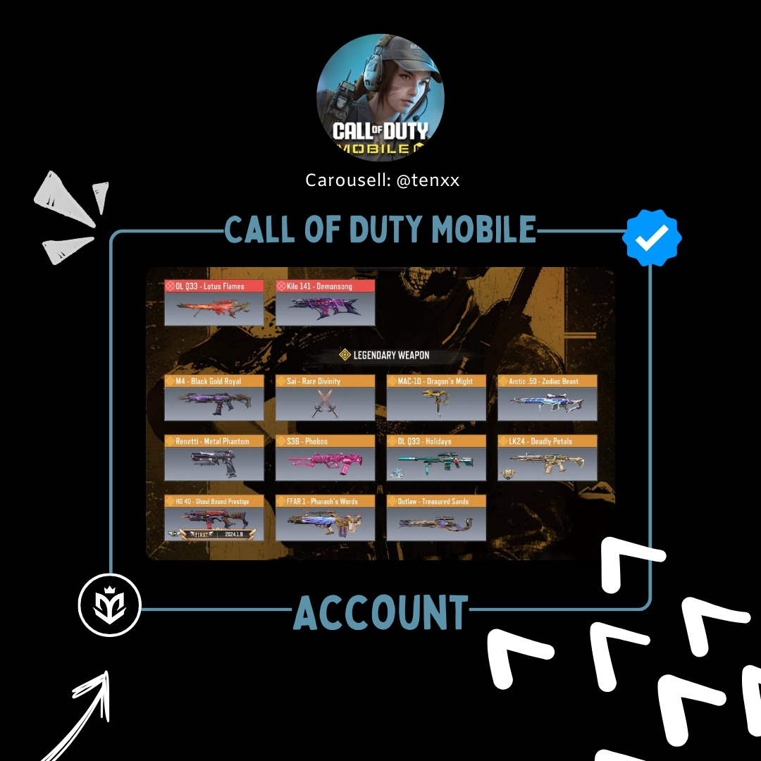 CODM Account, Video Gaming, Gaming Accessories, Game Gift Cards ...