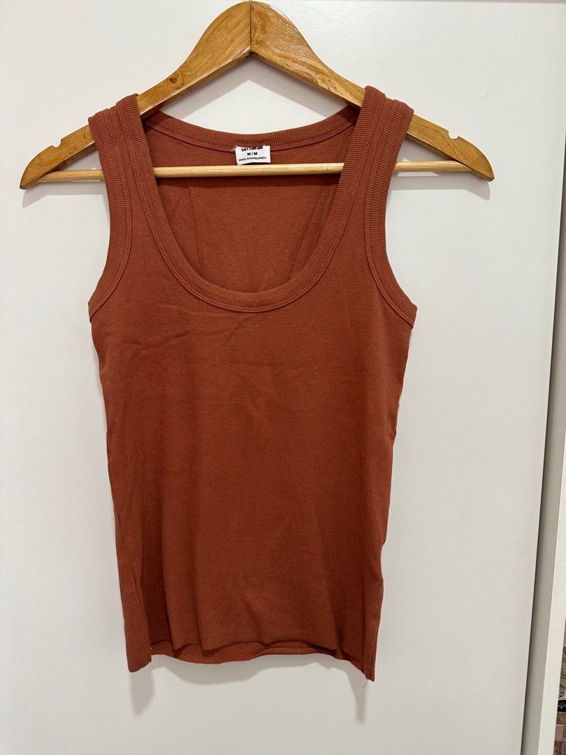 Cotton On - Tank Top (Category: Sleeveless) located in Cavite. Submitted by nytypebeat (Listing ID 1367123865, Image 1). Description: in size M - true to size never worn regular length rfs: decluttering.