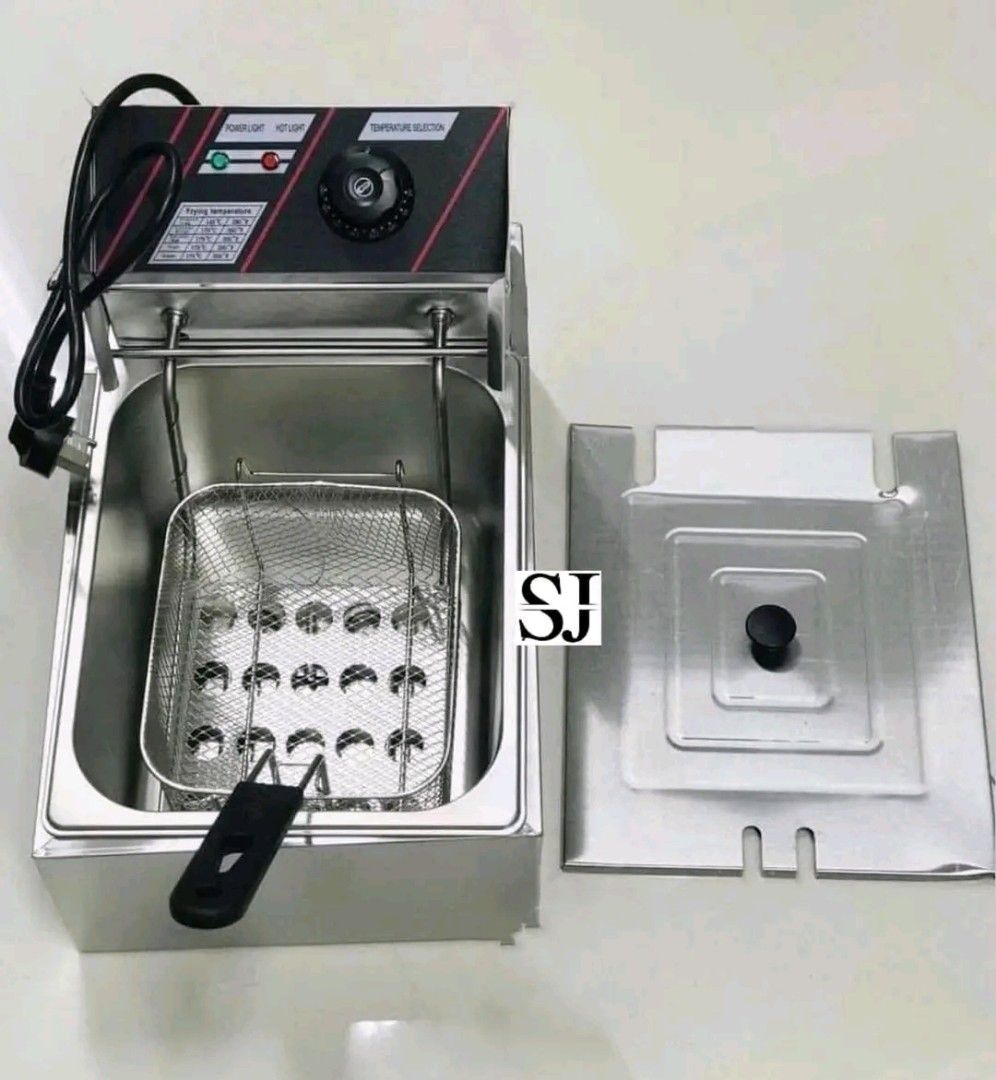 ELECTRIC DEEP FRYER (Category: Cookware & Accessories) located in Manila. Submitted by ramosmarvi53163 (Listing ID 1367276476, Image 3). Description: :BEST SELLER ELECTRIC DEEP FRYER -Material: stainless steel Automatic heating then in homothermal mode -Temperature range: 60-200 centi degree -Thick heating tube enabling big heating power rapid temperature increase Cross-bar to hang basket Single tank -size: L 520 W 320 H 145mm Application: fry ch