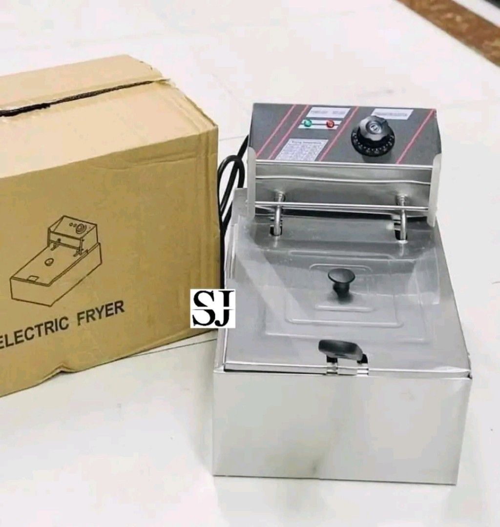 ELECTRIC DEEP FRYER (Category: Cookware & Accessories) located in Manila. Submitted by ramosmarvi53163 (Listing ID 1367276476, Image 2). Description: :BEST SELLER ELECTRIC DEEP FRYER -Material: stainless steel Automatic heating then in homothermal mode -Temperature range: 60-200 centi degree -Thick heating tube enabling big heating power rapid temperature increase Cross-bar to hang basket Single tank -size: L 520 W 320 H 145mm Application: fry ch