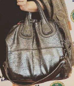 GIVENCHY Nightingale medium,pewter gunmetal gray (Category: Luxury Bags & Wallets) located in Manila. Submitted by muse_amuse_me (Listing ID 1367270728, Image 1). Description: RFS: Decluttering Comes with original dustbag.