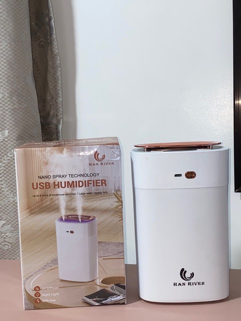 Han River Humidifier 1.3L (Category: Home Fragrance) located in Cavite. Submitted by the.selective_ (Listing ID 1367210624, Image 1). Description: RFS: bought the wrong item. .