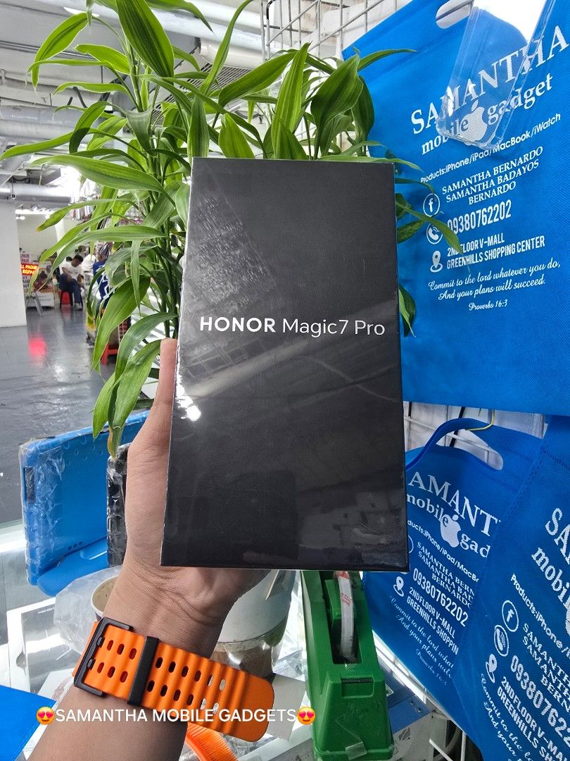 Honor Magic 7 Pro 12gb 512gb Openline Global Variant (Category: Android Others) located in Manila. Submitted by lenweltong05295 (Listing ID 1367188013, Image 1). Description: Honor Magic 7 Pro 12gb 512gb Openline Global Variant Brandnew Sealed with Warranty Onhand Stock.