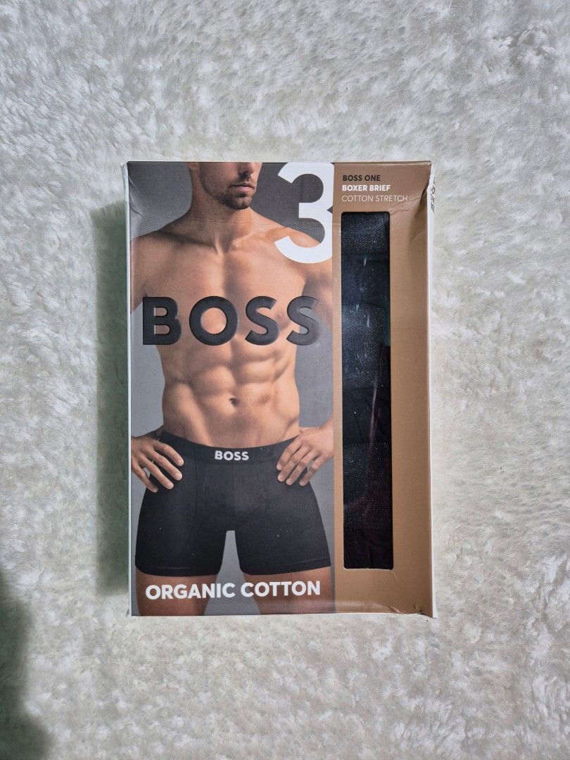 HUGO BOSS ONE BOXER BRIEF 3PCS/PACK MEDIUM 30-32 (Category: Underwear) located in Legazpi City. Submitted by albay.hype.shop (Listing ID 1367206700, Image 2). Description: HUGO BOSS ONE BOXER BRIEF 3PCS/PACK 1,800 ONLY! SIZE: MEDIUM 30-32 WAIST BRANDNEW LEGIT BELOW SRP.
