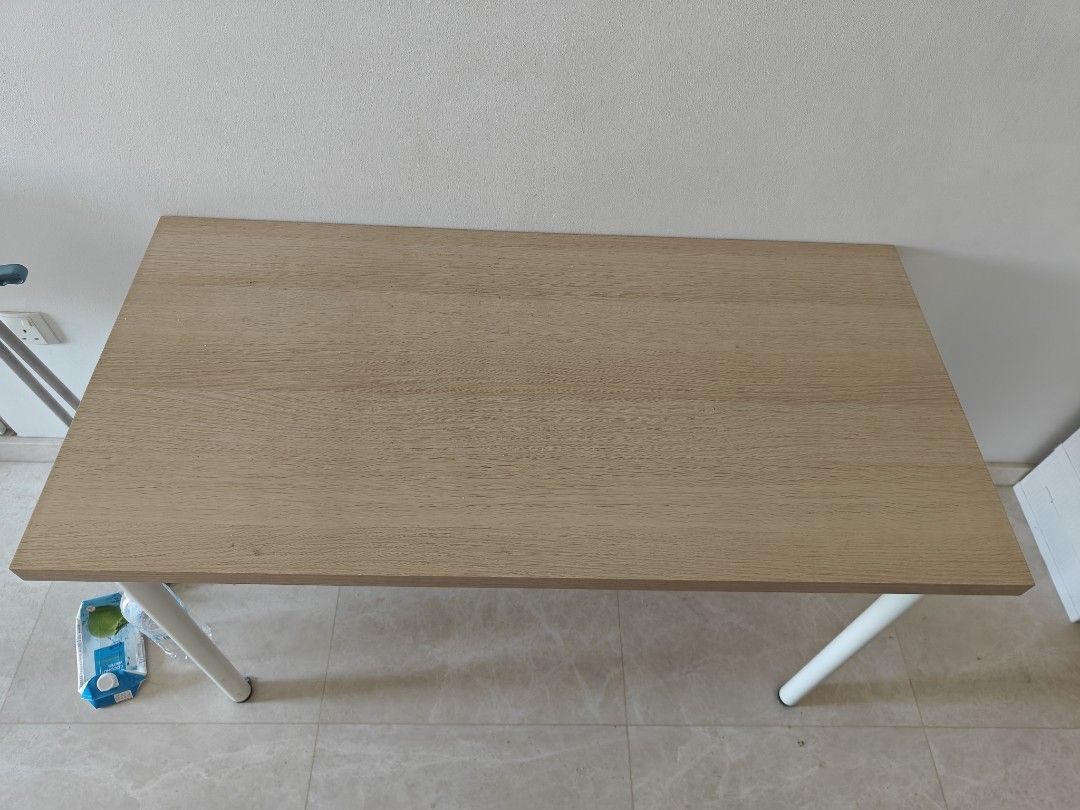 IKEA Table (Category: Tables & Sets) located in Singapore. Submitted by killingfeet (Listing ID 1367159984, Image 1). Description: IKEA table, 120cm X 60cm, original price 69. good as new. pick up at 518213. is dismantled alr.