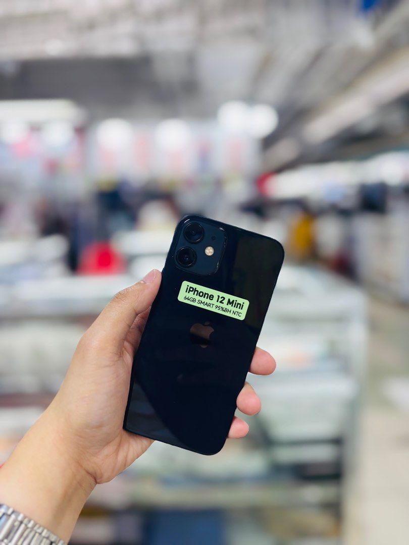 Iphone 12 MINI 64GB smartlocked 95bh "replaced battery" (Category: iPhone 12 Series) located in San Juan City. Submitted by najihahtelecomshop2018 (Listing ID 1367195681, Image 2). Description: Legit Store | Original unit FOR SALE | TRADE / SWAP ▫️INSTALLMENT thru: 🔸Credit Card (straight / installment) 🔸Ggives / Gcredit + 6% interest 🔸Spay Later + 6% interest (RFS: Buy and Sell any kinds of Gadgets) Description: iPhone 12 MINI 64GB ( other GB 