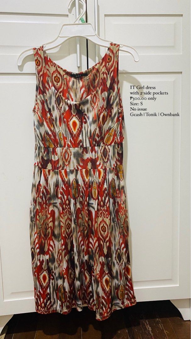 IT Girl Dress (Category: Dresses) located in San Pedro. Submitted by lucryzzy (Listing ID 1367130212, Image 1). Description: IT Girl dress with 2-side pockets ₱300.00 only Size: S No issue Gcash | Tonik | Ownbank.