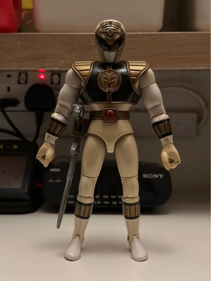 Mmpr White Ranger Female MMPR White Ranger, Hobbies & Toys, Toys & Games on Carousell