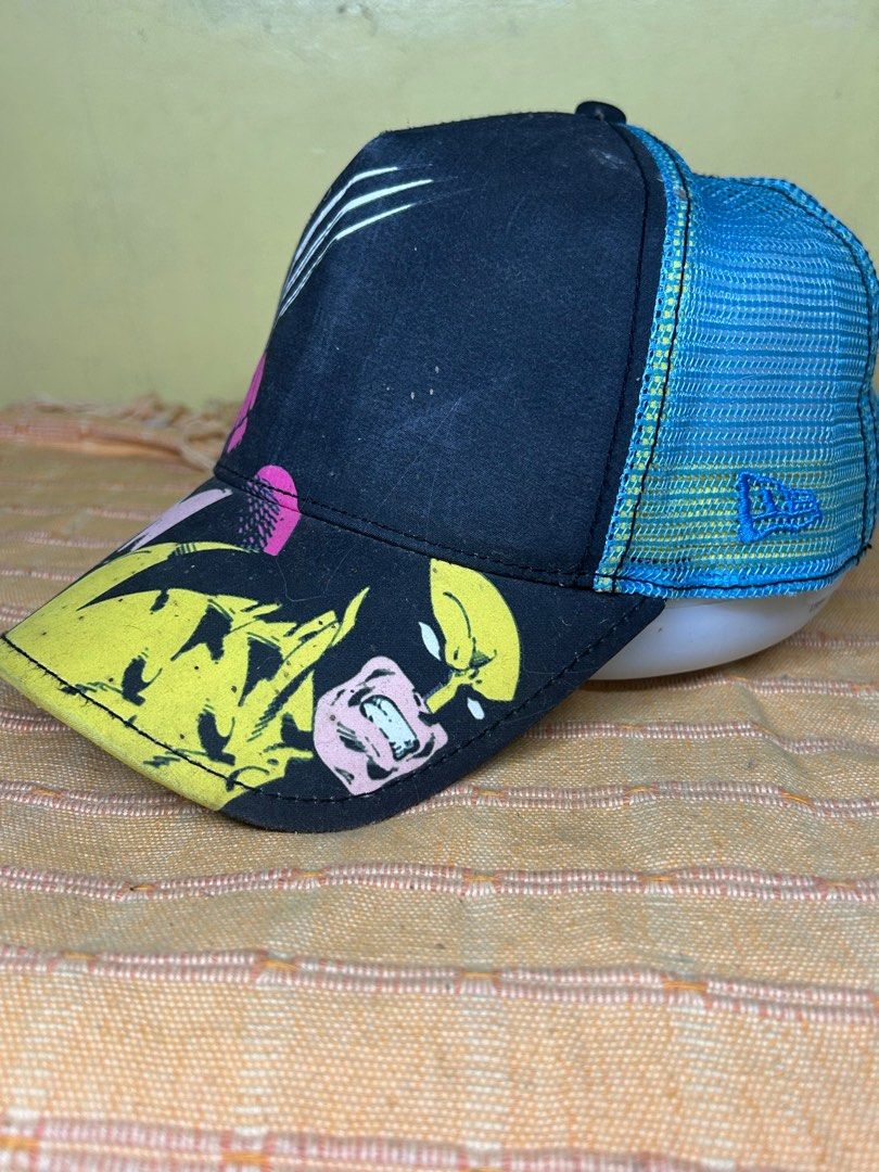 New Era Wolverine Marvel Comics Cap (Category: Caps & Hats) located in Dagupan City. Submitted by okayukay (Listing ID 1367269059, Image 2). Description: Vintage New Era Wolverine Marvel Comics Cap Snap Back cap Minimal Stains No Tag.