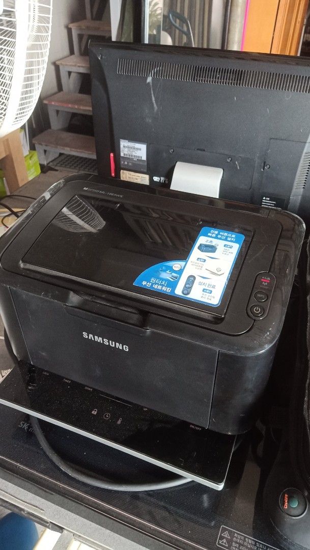 Samsung Black Lazer Printer (Category: Printers, Scanners & Copiers) located in Bulacan. Submitted by mysticdeer.6d7f47 (Listing ID 1367117226, Image 1). Description: Samsung Laser Printer Model ML-1865WK Toner MLT - D1048/D104X Issue: Need to replace toner.