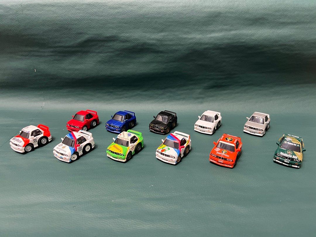 TINY Q ( 微影 ) （分類：汽車模型）位於 Hong Kong。 由 wang-tat 提交（商品編號 1367110739，圖片 1）。簡介： BMW M3 E30 冇盒，齊款全套不散賣。