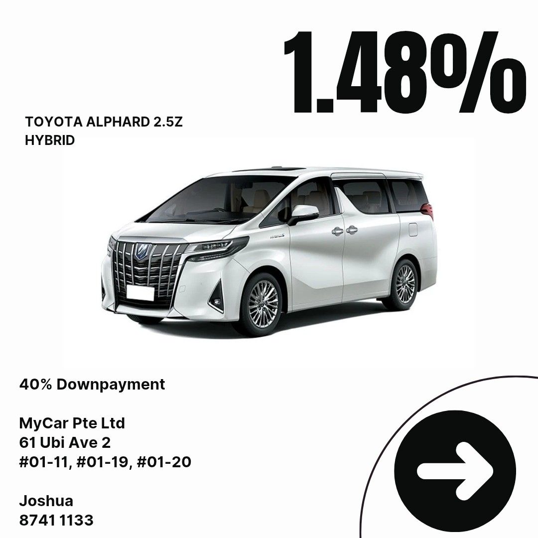 Toyota Alphard 2.5Z Hybrid62885347349121118