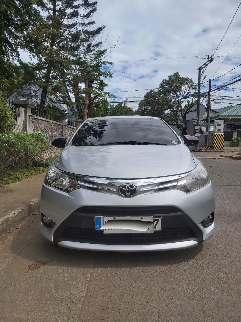 Toyota Vios 1.3J Manual (Category: Used Cars) located in Cainta. Submitted by rylo7 (Listing ID 1367151182, Image 1). Description: Toyota Vios 2017 1.3J Gas M/T Year Model: 2017 Color: Thermalyte (Silver) Transmission: Manual Mileage: 50,105 Legit low mileage Shiny & very presentable Paint 1.3 engine in excellent running condition With 2 keys 3M Tint Well Maintained All power features working Very cool aircon Clean In and Out Fresh and intact int