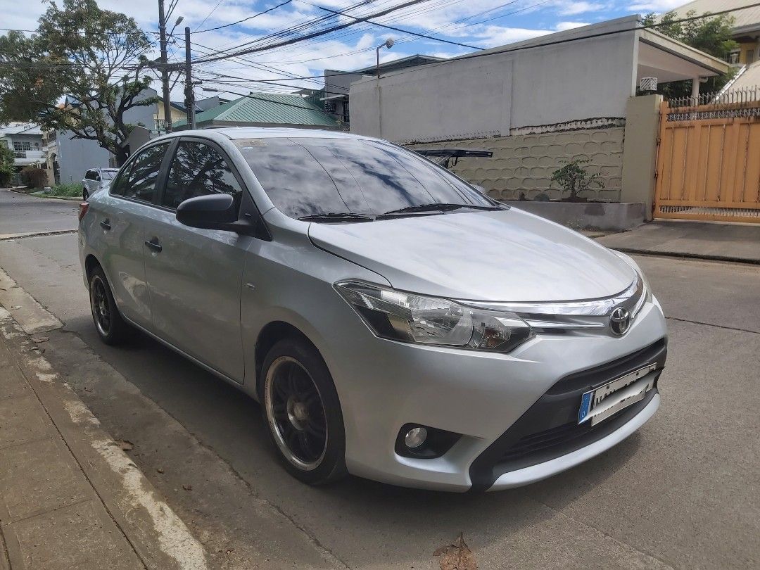 Toyota Vios 1.3J Manual (Category: Used Cars) located in Cainta. Submitted by rylo7 (Listing ID 1367151182, Image 2). Description: Toyota Vios 2017 1.3J Gas M/T Year Model: 2017 Color: Thermalyte (Silver) Transmission: Manual Mileage: 50,105 Legit low mileage Shiny & very presentable Paint 1.3 engine in excellent running condition With 2 keys 3M Tint Well Maintained All power features working Very cool aircon Clean In and Out Fresh and intact int