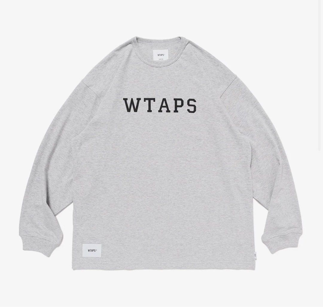 WTAPS 251ATDT-CSM18 ACADEMY / LS / CTPL, 男裝, 上身及套裝, T-shirt