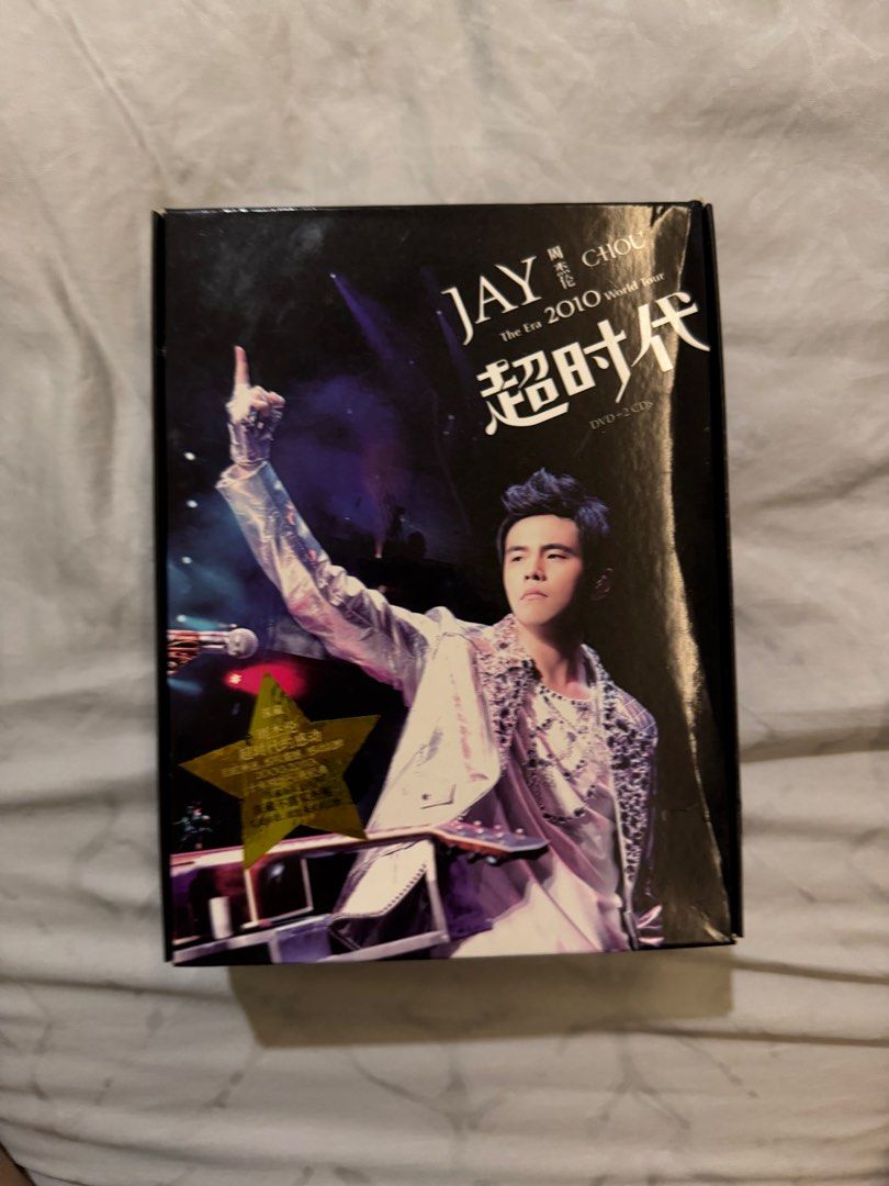 周杰伦超时代cd dvd 专辑演唱会附送双节棍, Hobbies & Toys, Music