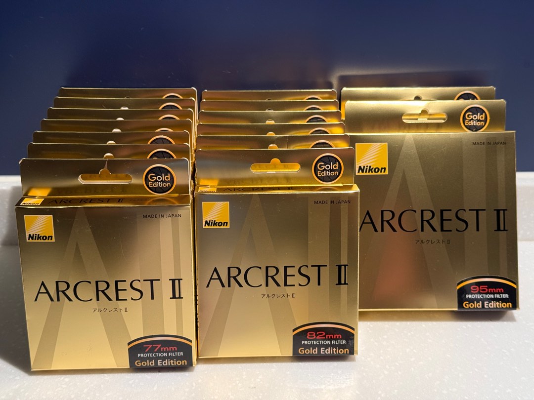 Gold Edition Nikon Arcrest Nikon ARCREST II PROTECTION FILTER 77mm