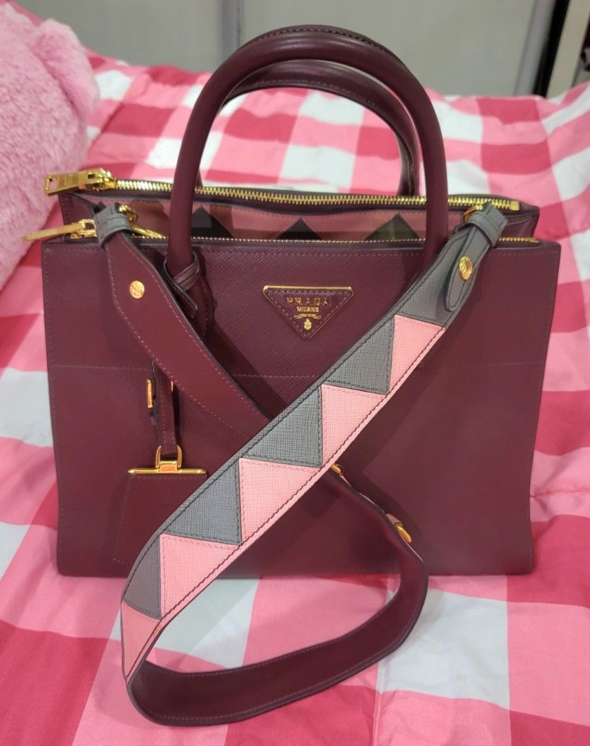 Authentic Prada Bag (Category: Bags & Wallets) located in Singapore. Submitted by Einjell (Listing ID 1367314192, Image 2). Description: *Authentic. *Used- with sign of usage *Comes with full set as shown in the picture, with copy of receipt..